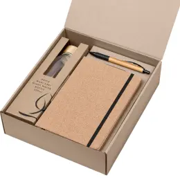 Okiyo Chiba Kraft Gift Set Gift Box Open